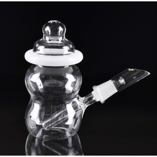 4\" Mini Baby Bottle Water Pipe Oil Rig New