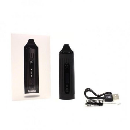 White Rhino Hylo Digital Personal Dry Herb Convection Vaporizer Kit Black New