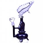 The Smoking Frog 9" Double Chamber Removable Pyramid Base Bong New