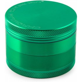 Hallucinating Herb Chromium Crusher Dual Four Part Grinder 63mm Green New