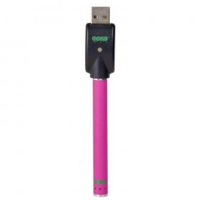 OOZE SLIM TOUCHLESS 280mAh BATTERY WITH USB CHARGER Pink New