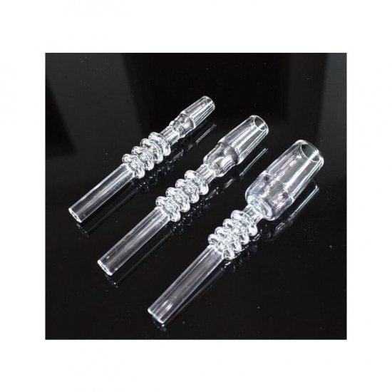 NECTAR COLLECTOR 14mm QUARTZ Tips NAIL for Nector Collectors New