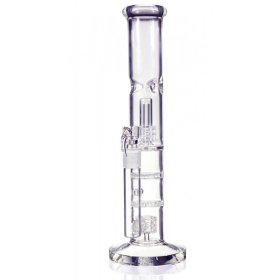 The Glass Desert Relic 14" Inline Showerhead Perc to Double Honeycomb to Domed Stereo Matrix Perc New