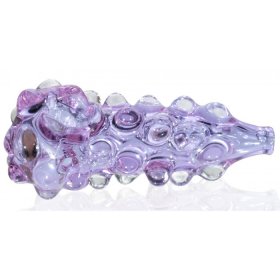 The Interdimensional Being - 5 Translucent Purple Hand Pipe - Purple New