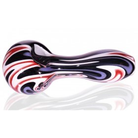Venom - 4 Black, Red, White Swirl Bowl New