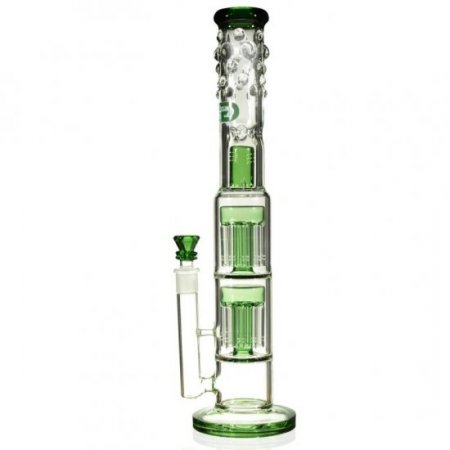 Wizard of Oz bong 18" Double Tree Perc Bong New