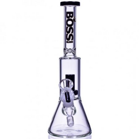 GRAV 8" Small Simple Clear Beaker Base Smoking Bong Water Pipe New