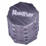 The Hogwarts HoneyPuff 50MM Four-Part Grinder Gray Bronze New