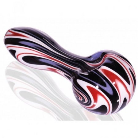 Venom - 4 Black, Red, White Swirl Bowl New