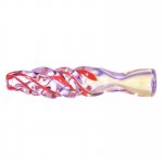 3" Twisted Body Chillum - Red New