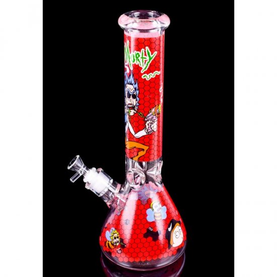 Scary Terry 14\" Rick & Morty Beaker Bong New