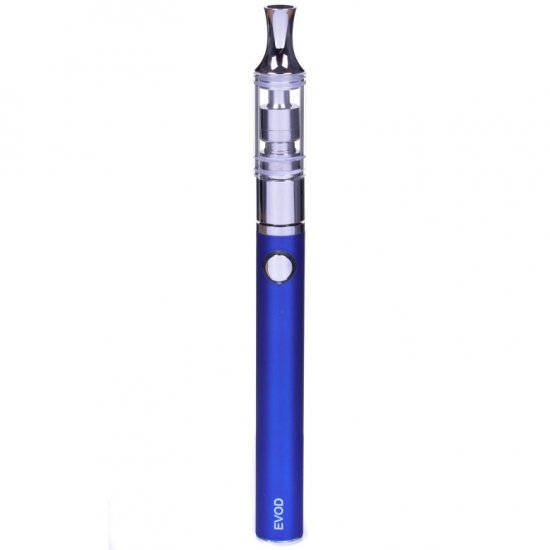 EVOD MT3 1100MAH BATTERY PACK BLUE with CHROME FINISH New