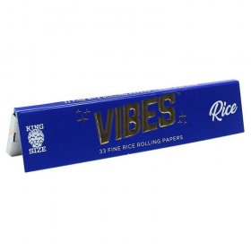 Vibes Rice Fine Rolling Paper King Size New