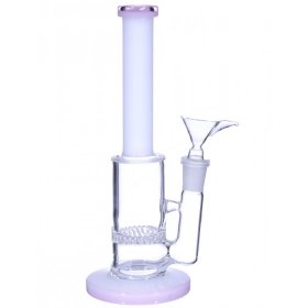 8" Honeycomb Water Pipe Pink New