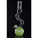 16" Snake Neck Water Pipe Green New