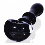 The All Seeing Eye - 4.75 Black Hand Pipe with Eye-Like Design New