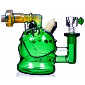 The Wendigo Spikey Monster Bong/Dab Rig- Green New