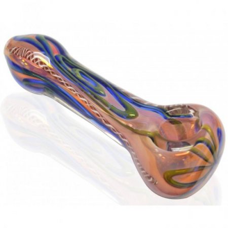 Island Sunset - 4.5 Color Changing Hand Pipe New