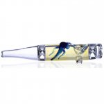 The Mini Azul - 5 Glass Pipe Steamroller Buy One Get One Free!! New