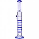 20" Sextet Honeycomb Water Pipe Blue New