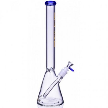 Bougie Glass 16" Narrow Neck Beaker Bong New