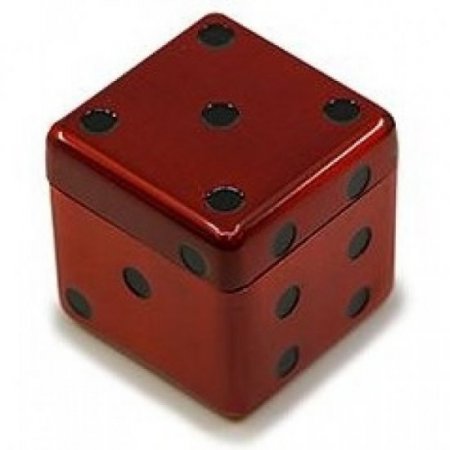 The Dice Two Part Cubical Grinder 50mm New