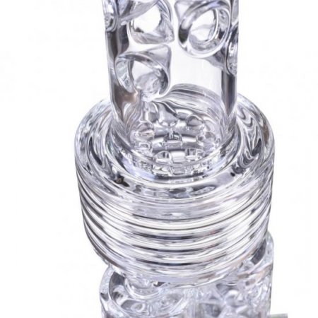 Emerald Bong Lookah Premium Series Bong 20" Sprinkler Perc With Triple Barrel Connected With Single Dome New