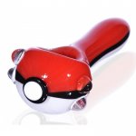 Pokemon glass spoon Hand Pipe Glass Bowl - 4 Poke-Colored Hand Pipe New