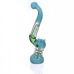 8" Sherlock Bubbler with Perc White Only! New