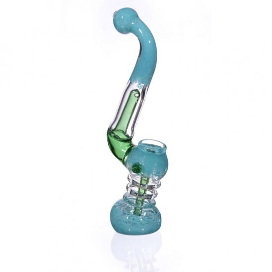 8\" Sherlock Bubbler with Perc White Only! New