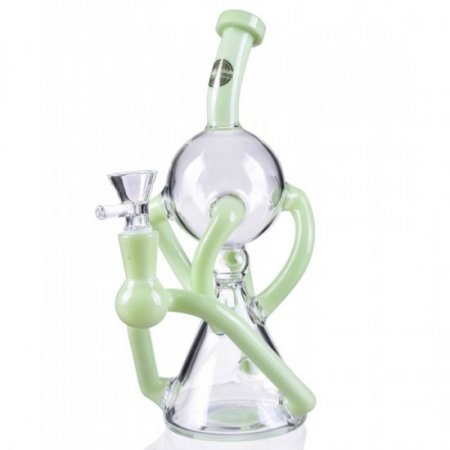 5-Arm Recycler Smoking Bong Slime Green New