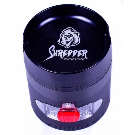 The Samurai Shredder Four Part Hybrid 63MM Grinder Black New