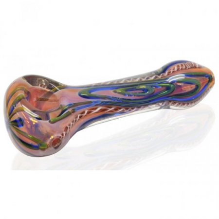 Island Sunset - 4.5 Color Changing Hand Pipe New