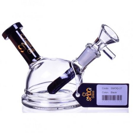 The North Pole SMOQDAY Glass Igloo Spherical Design Bong New