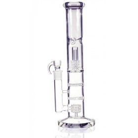 The Glass Desert Relic 14" Inline Showerhead Perc to Double Honeycomb to Domed Stereo Matrix Perc New