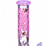 The Apiary 10" Honeycomb Beaker Bong Pink New