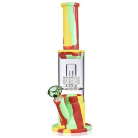 Da Vinci's Bong 15" Silicone Bong New