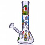 The Crazy Emotions 12" Rick and Morty Inspired Beaker Bong Very Thick & Heavy Special Deal New