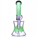 Sour n Sweet Smoke 8" Tilted Neck Showerhead Perc Bong New