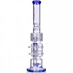 Neptune Trophy Lookah 20" Sprinkler Perc To Honeycomb Barrel Perc Blue New