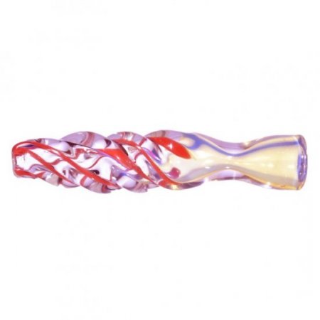 3" Twisted Body Chillum - Red New