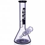 GRAV 8" Small Simple Clear Beaker Base Smoking Bong Water Pipe New