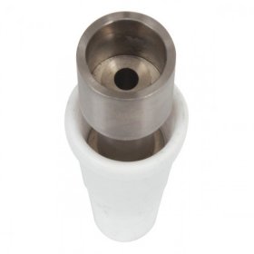 Titanium Domeless Nail Fits 18mm or 19mm Pipes Includes Ceramic Adapter New