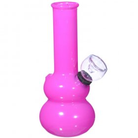 5.25" Mini Water Pipe Pink New