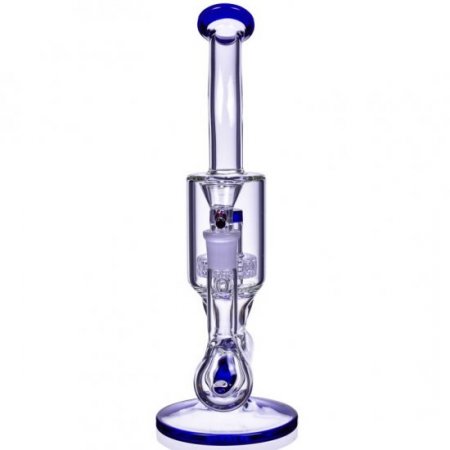 Smoker's Lord 13" Matrix Perc to Inline Perc Bong New