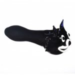 Black Tom Cat Animal Hand Pipe New