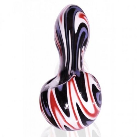 Venom - 4 Black, Red, White Swirl Bowl New