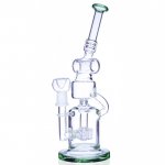 The Wicked Wrench Recycler 12 Matrix Percolator with Cool Cylinder Handle Green New