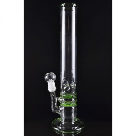 14\" Double Honeycomb Oil Rig Plus Dry Herb Bowl Ice Catcher New
