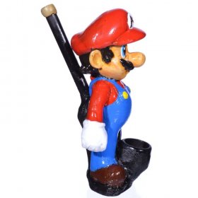 6" Character wooden pipes Mario New